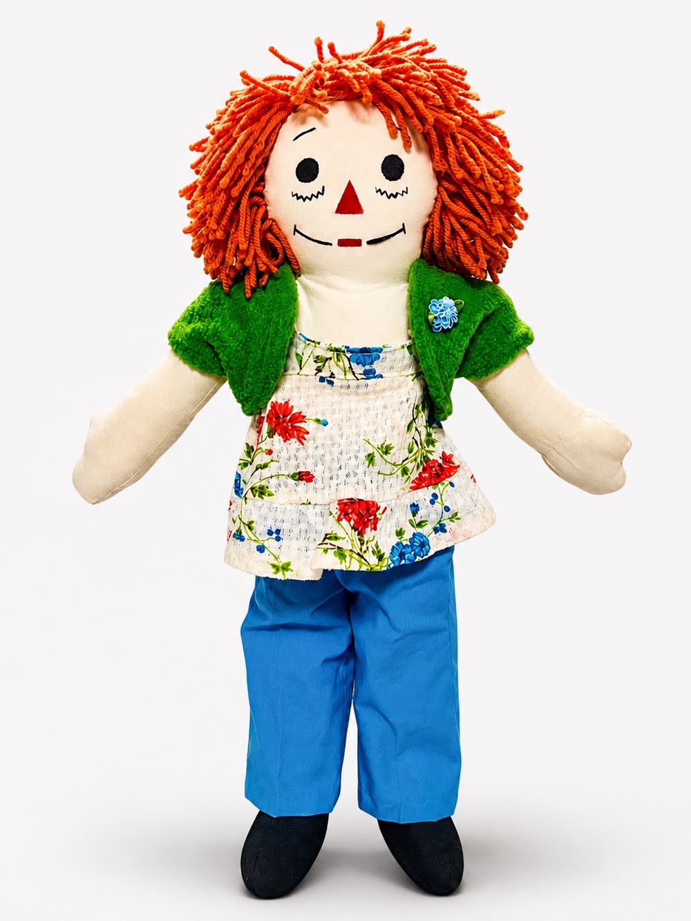 Grandma Louise Raggedy Ann Doll Handmade Cloth Doll 2008 Doll Fashion Creations